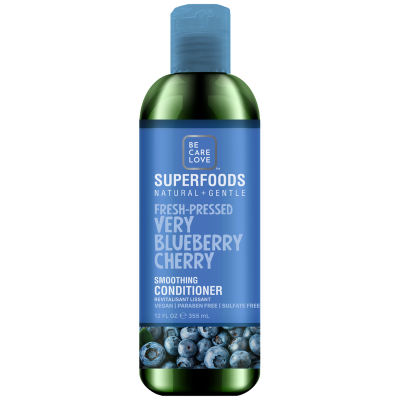 Be Care Love Superfoods Very Blueberry Cherry Smoothing Conditioner 12oz