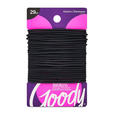 Goody Ouchless Elastic Hair Ties Black -29ct