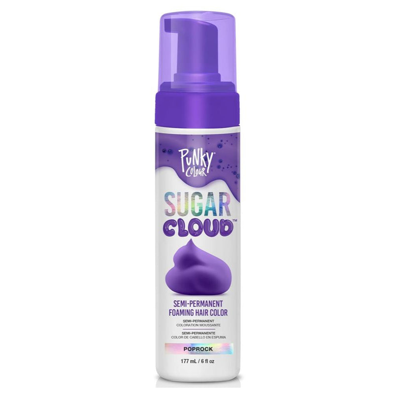 Punky Colour Sugar Cloud Semi-Permanent Foaming Hair Color 6oz - PopRock Purple