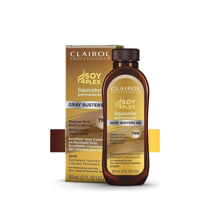Clairol Liquicolor Permanente Gray Busters NN Series for Resistant Grays
