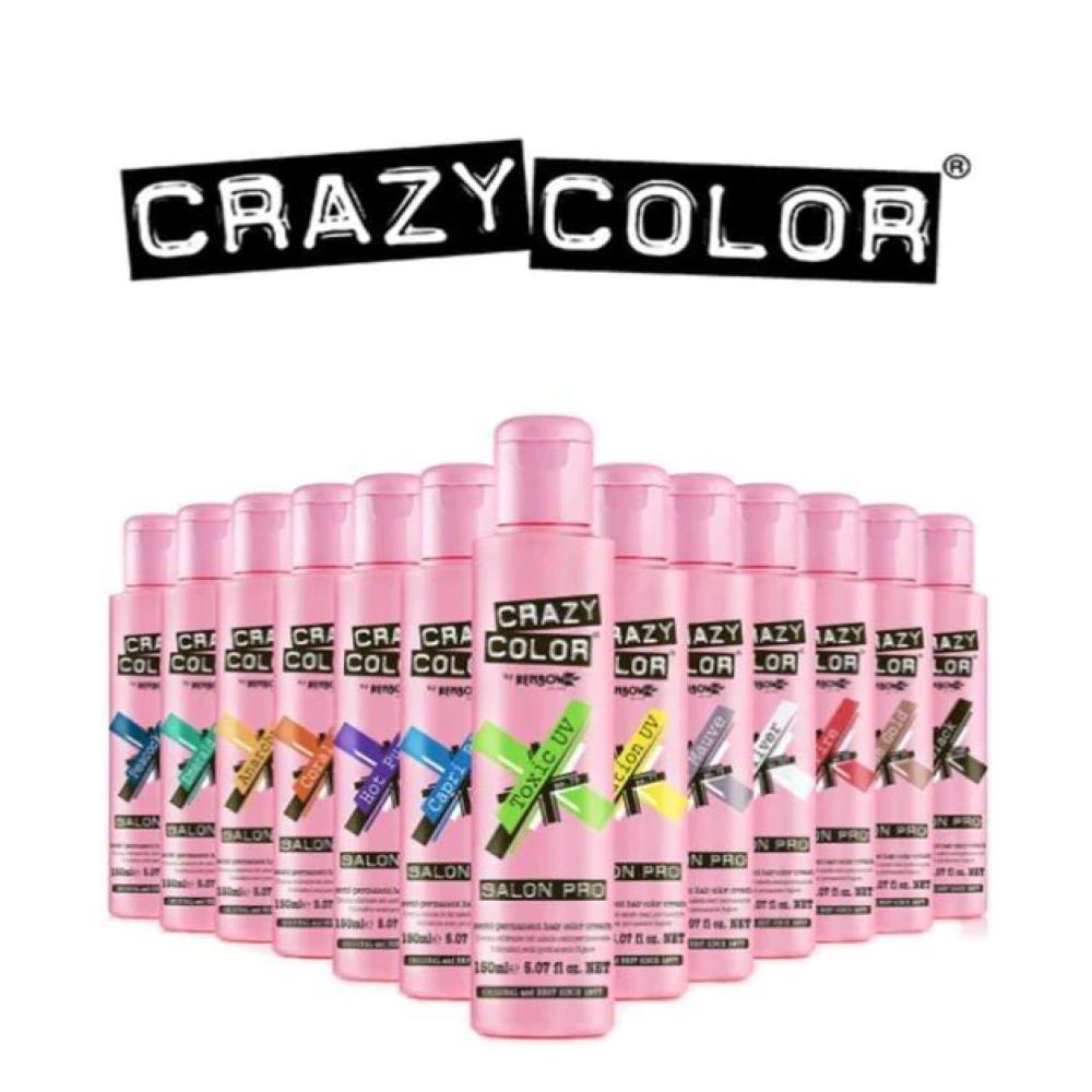 Crazy Color Semi-Permanent Hair Color Cream 5.07oz – Beauty Supply