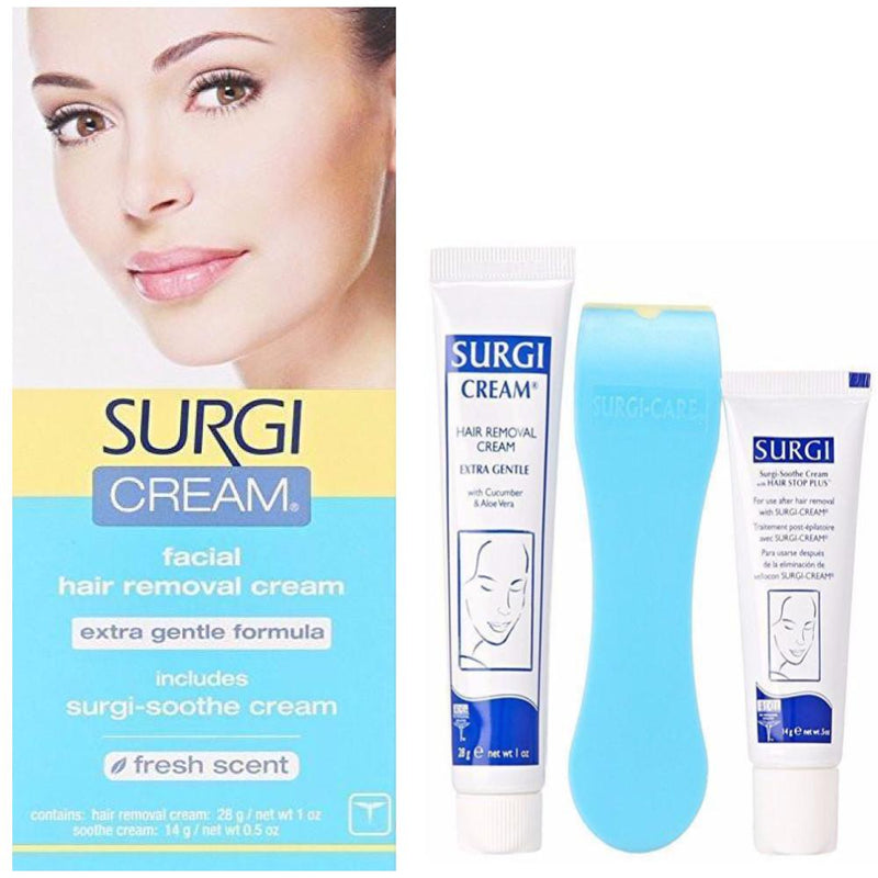 Surgi-cream Hair Remover Extra Gentle Formula For Face