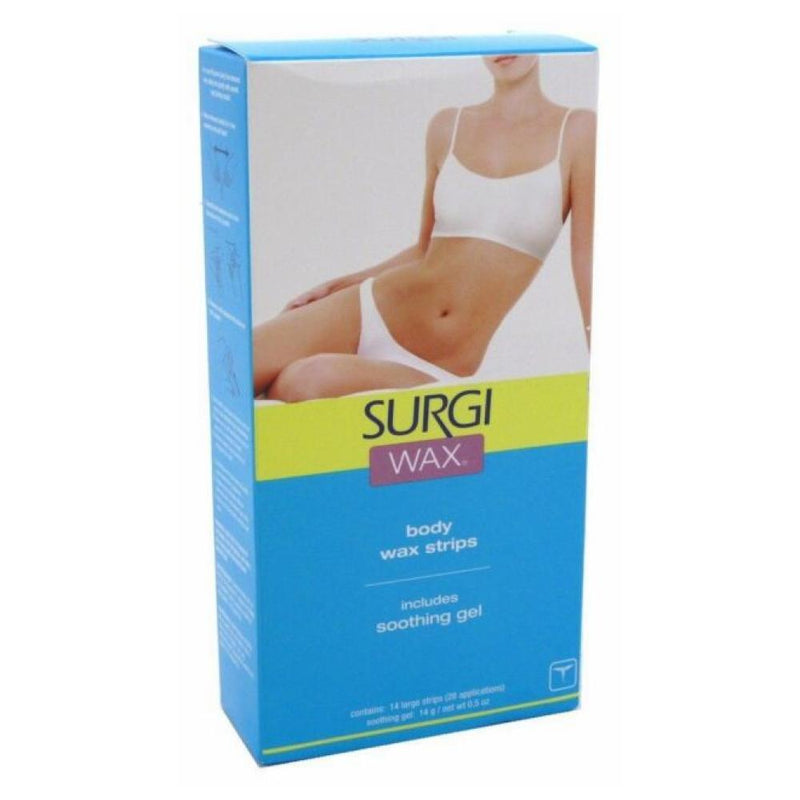 Surgi-wax Honey Wax Strips For Bikini, Body and Legs