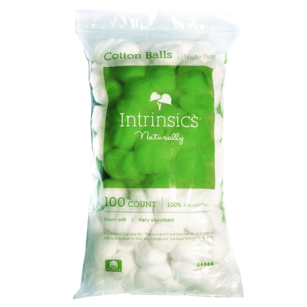 Buy Intrinsics Cotton Balls Triple-Sized, 100 count