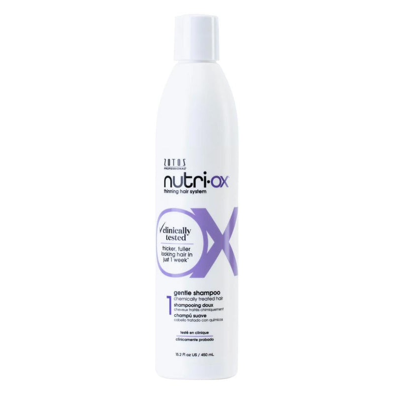 Nutri-Ox Gentle Shampoo for Chemically Treated Hair 15.2oz