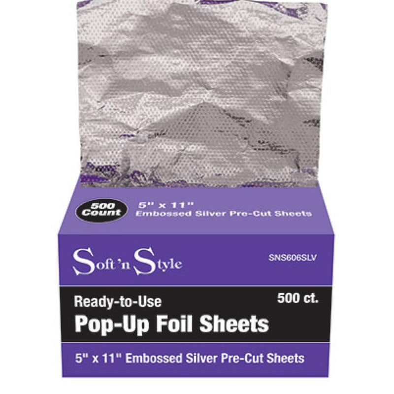Soft N Style Embossed Pop up Foil Sheets 5x11 - 500ct