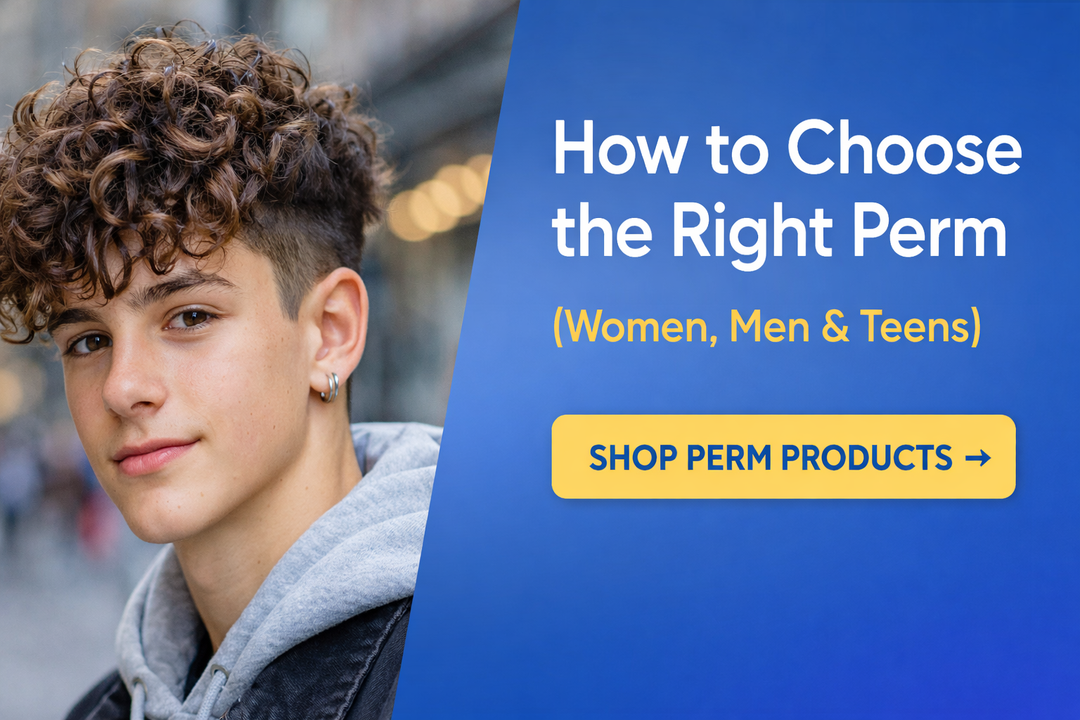 How to Choose the Right Perm for Your Hair (Women, Men &amp; Teens Guide)