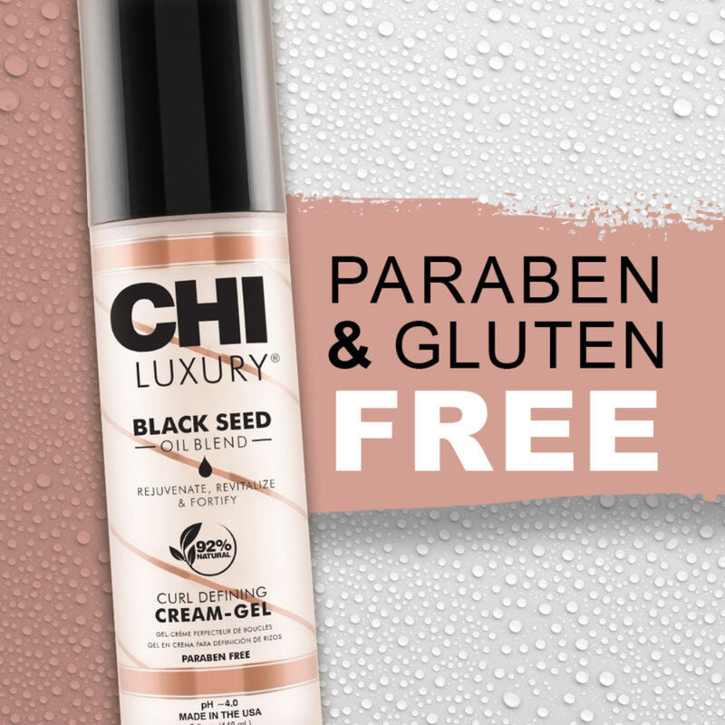 CHI Luxury Black Seed Oil Blend Curl Defining Cream Gel 5oz