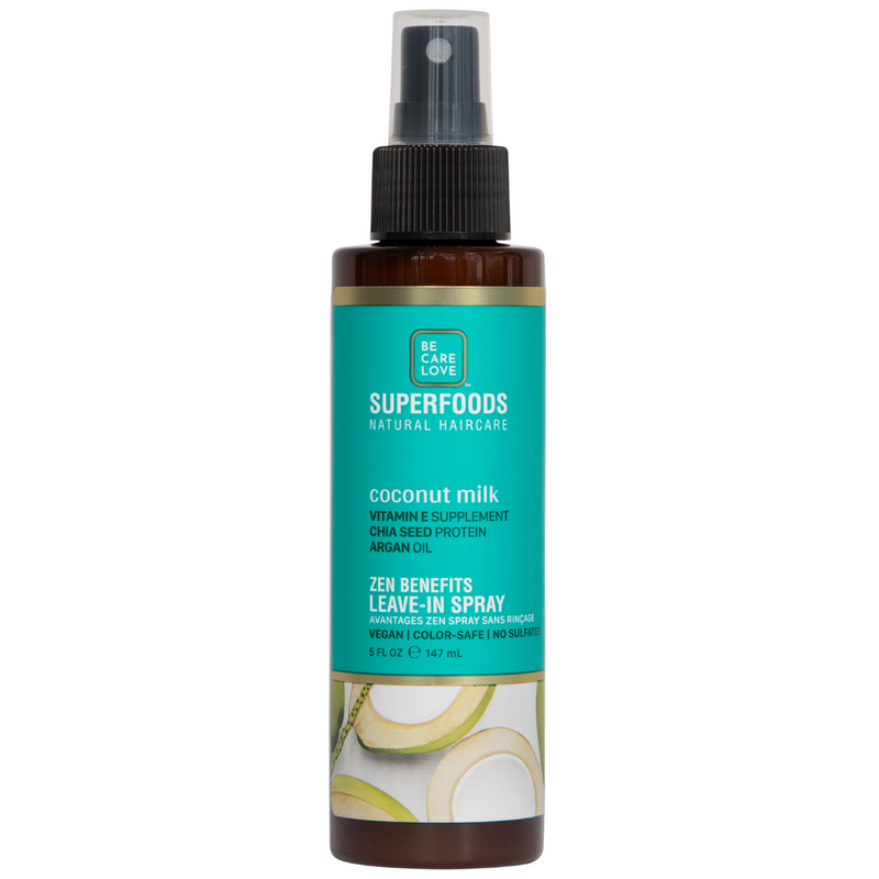 Be Care Love Superfoods Zen Benefits Leave in Spray 5oz