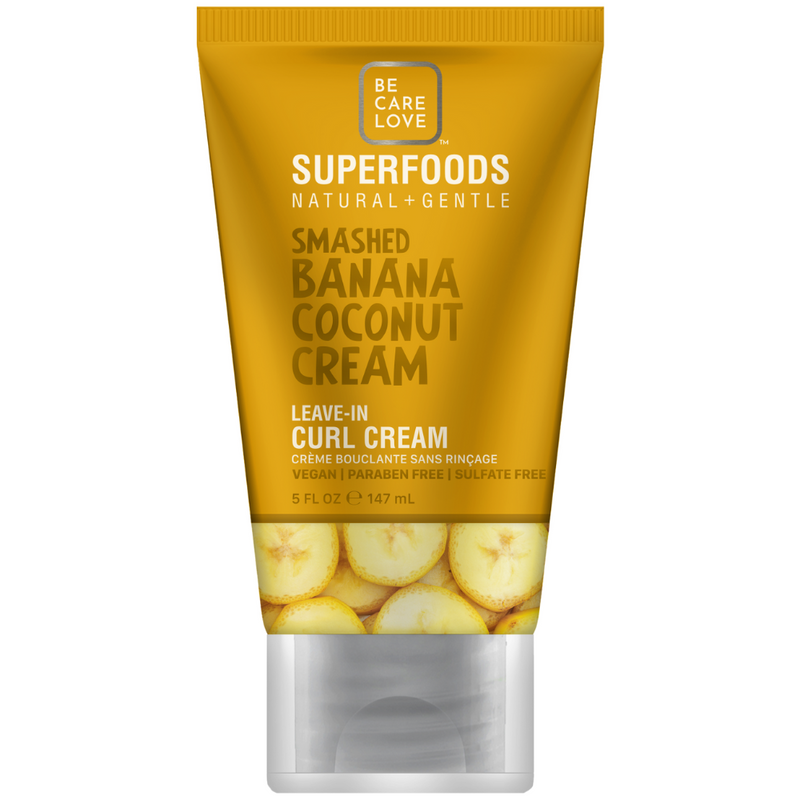 Be Care Love Superfoods Banana Coconut Curl Cream 5oz