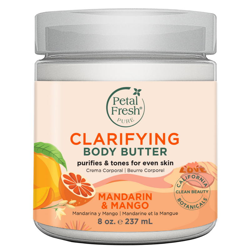 Petal Fresh Clarifying Body Butter with Mandarin & Mango 8oz