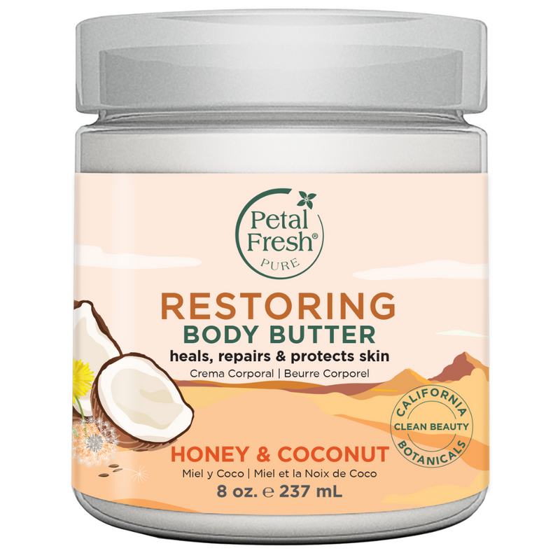 Petal Fresh Restoring Body Butter with Honey & Coconut 8oz