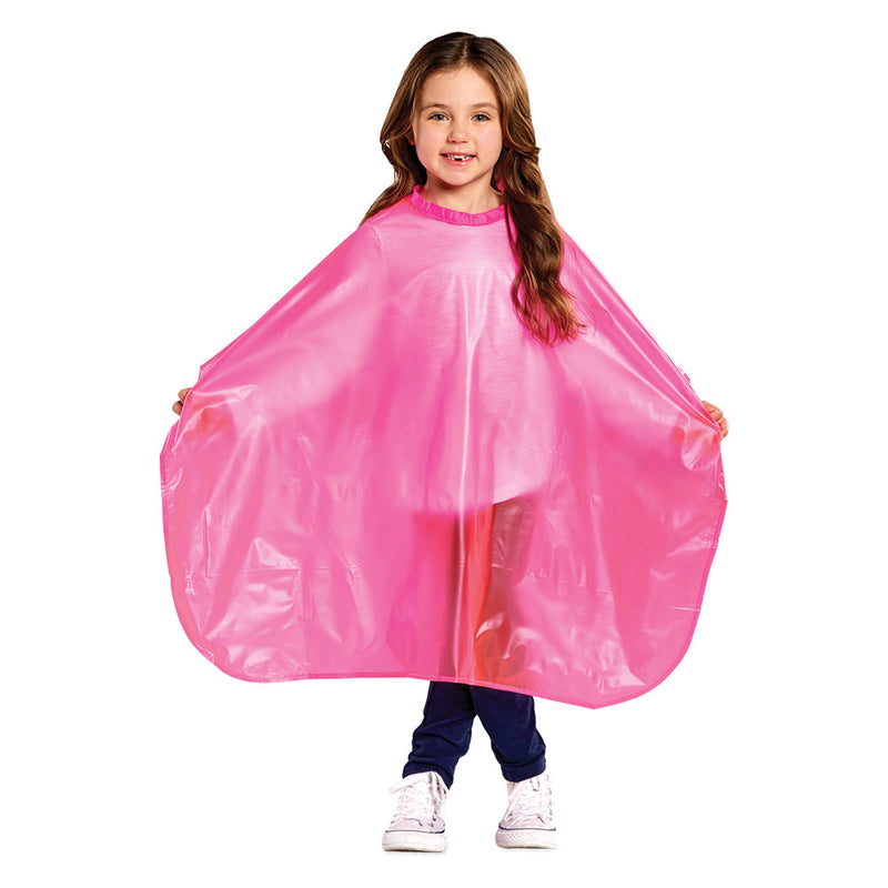 Scalpmaster Kiddie Shampoo Cape - Pink
