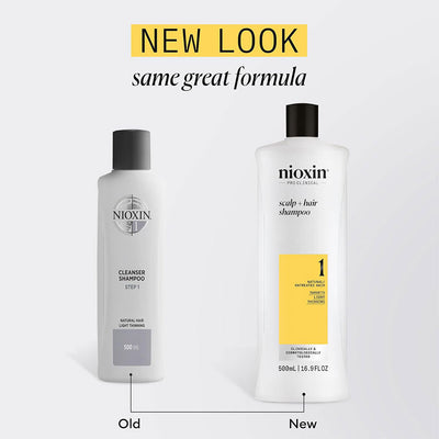 Nioxin System 1 Cleanser Shampoo 16.9oz