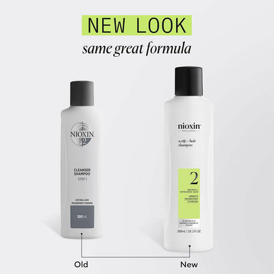 Nioxin System 2 Cleanser Shampoo 10.1oz