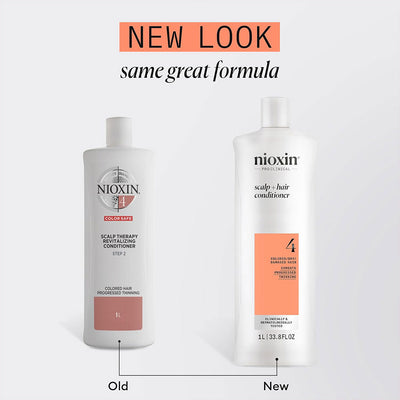 Nioxin System 4 Color Safe Cleanser Shampoo Liter