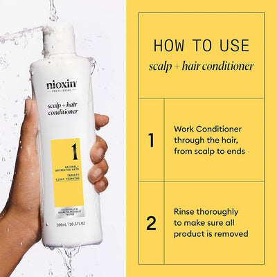 Nioxin System 1 Scalp Therapy Conditioner 10.1oz