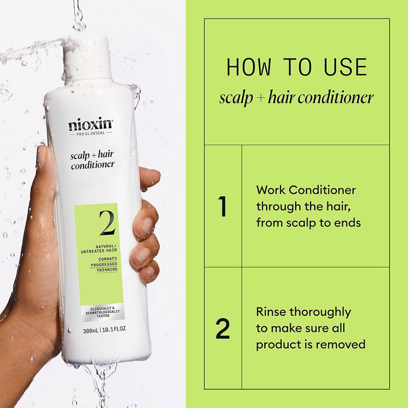 Nioxin System 2 Scalp Therapy Conditioner 10.1oz