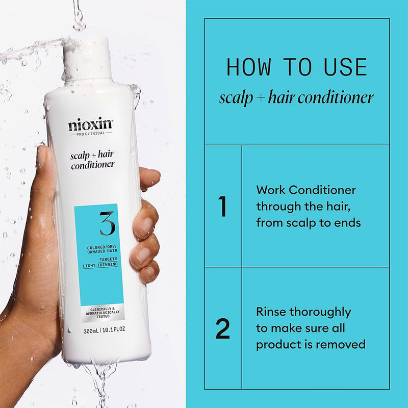 Nioxin System 3 Color Safe Conditioner 10.1oz