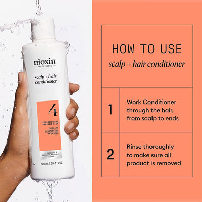 Nioxin System 4 Color Safe Conditioner 10.1oz