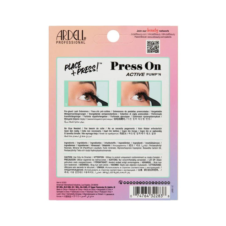 Ardell Press On Pre-Glued Underlash Extensions - Active Pump&