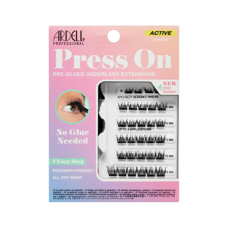 Ardell Press On Pre-Glued Underlash Extensions - Active Pump&