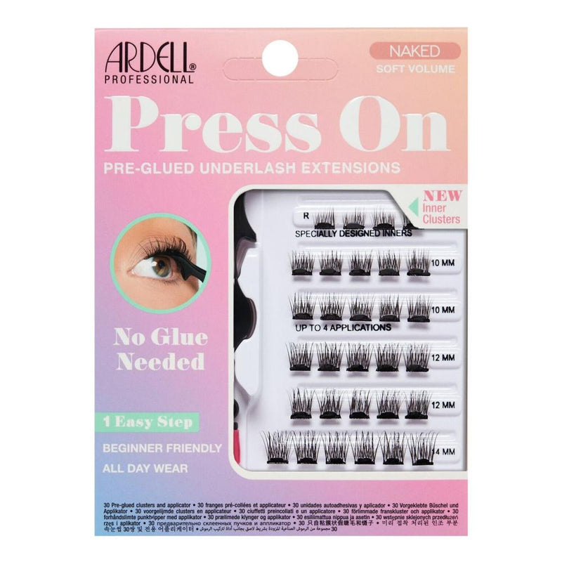 Ardell Press On Pre Glued Underlash Extensions - Naked Soft Volume