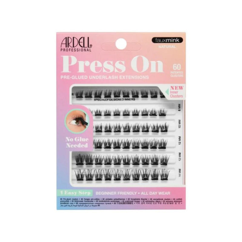 Ardell Press On Pre-Glued Underlash Extensions Faux Mink - Natural