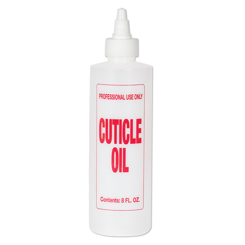 Soft N Style Imprinted Cuticle Oil Bottle- 8oz
