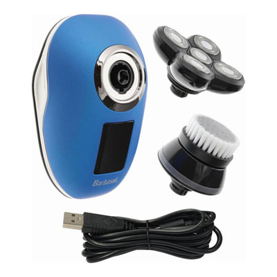 Barbasol Rechargeable LCD Head Shaver Set