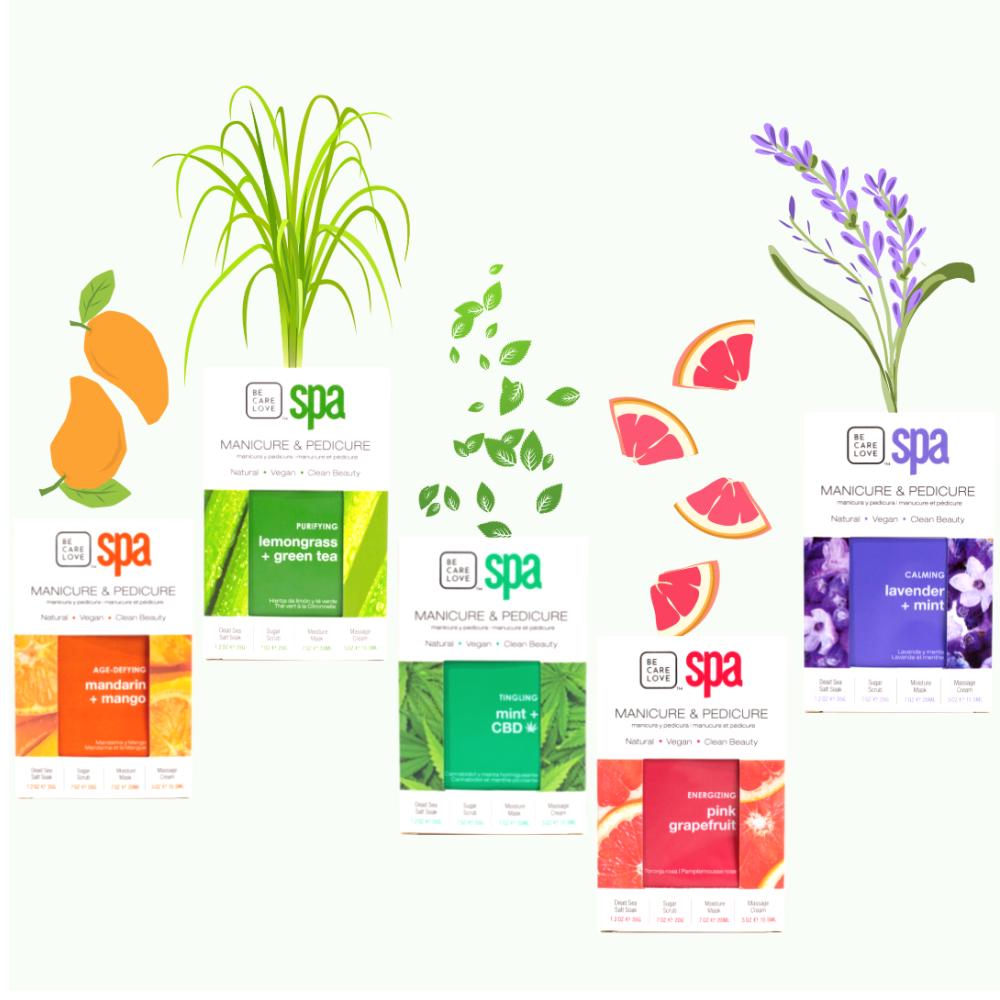 Be Care Love Spa Manicure and Pedicure Kit