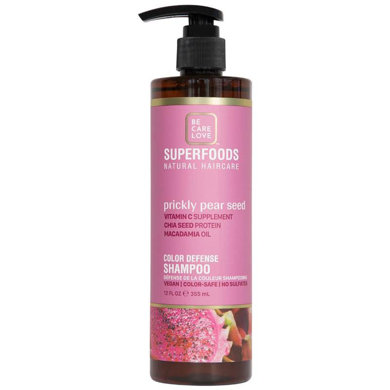 Be Care Love Superfoods Prickly Pear Color Defense Shampoo 12oz