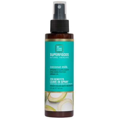 Be Care Love Superfoods Zen Benefits Leave in Spray 5oz