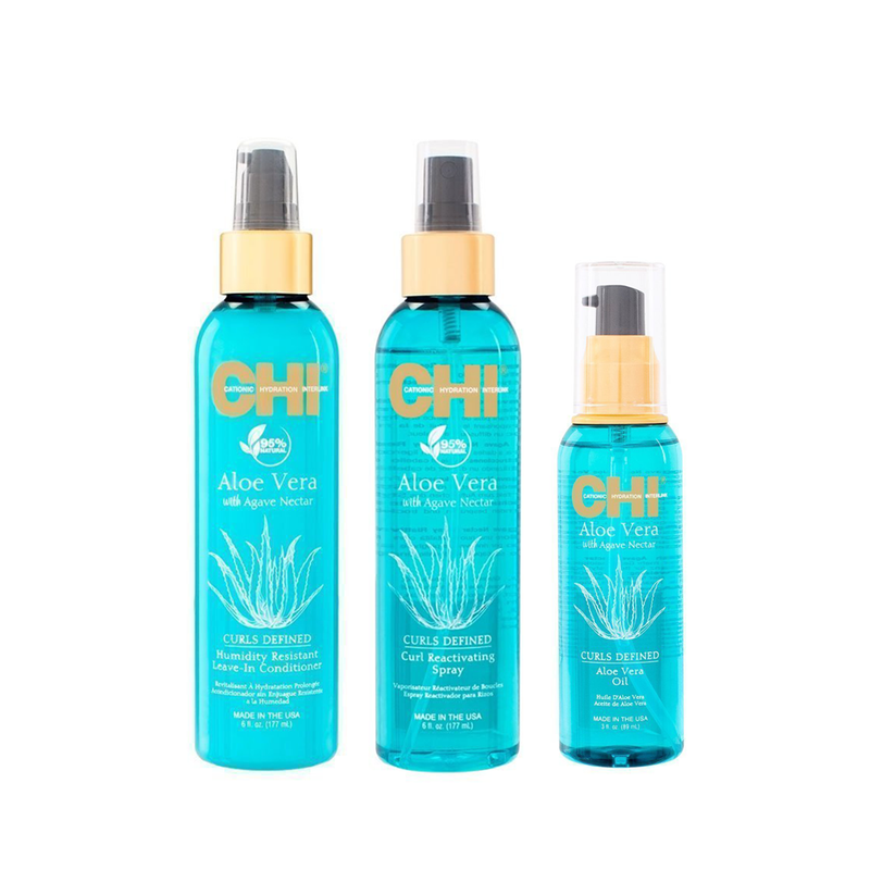 CHI Aloe Vera Curl Hero Kit