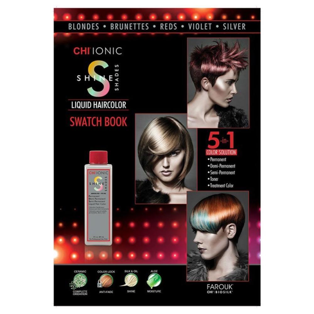 CHI Ionic Shine Shades Swatch Book
