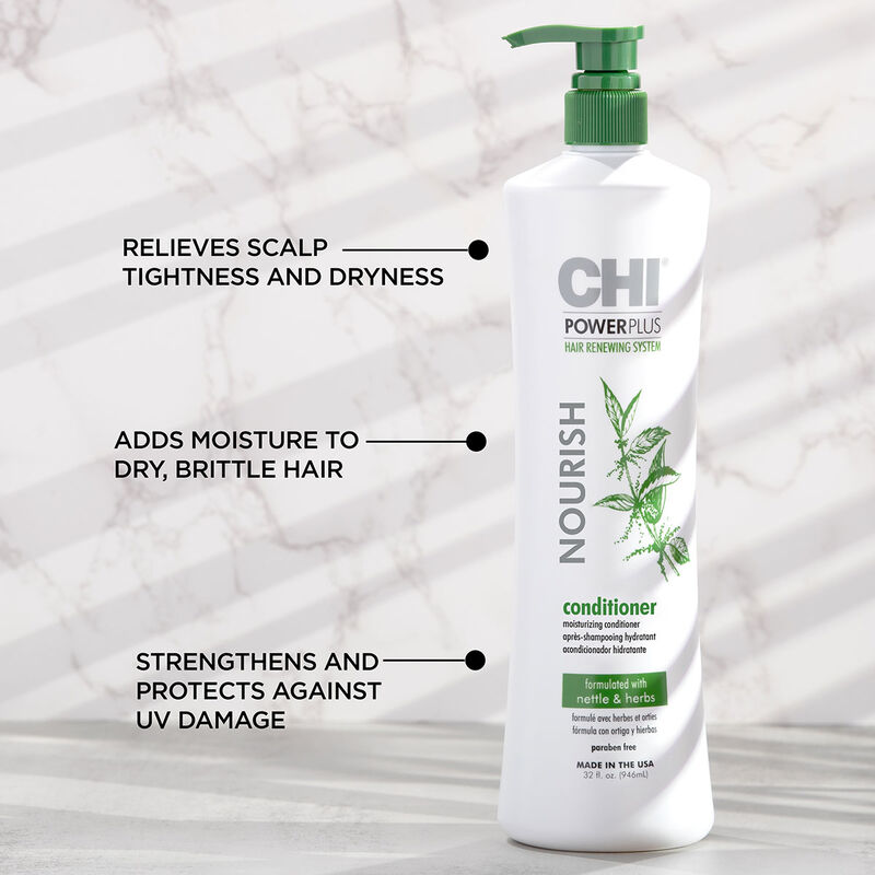 CHI Power Plus Nourish Conditioner - 32oz