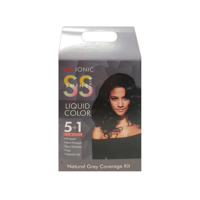 CHI Shine Shades Natural Grey Coverage Kit