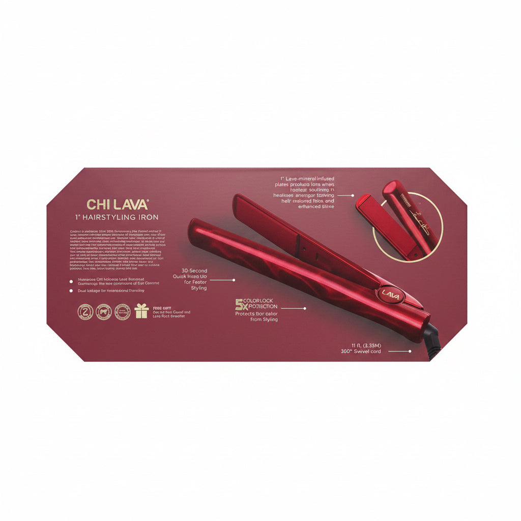 CHI Lava Flat Iron back