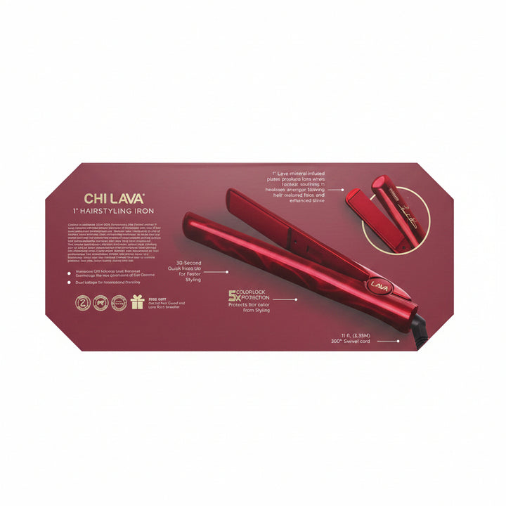CHI Lava Flat Iron back