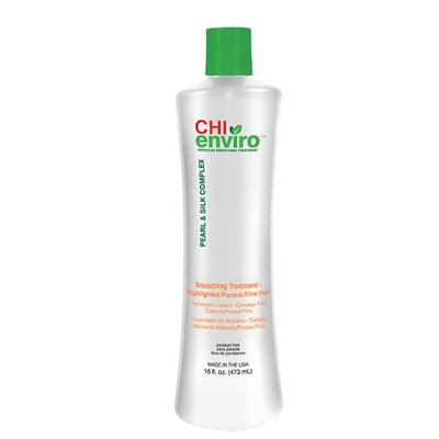 Chi Enviro Smoothing Treatment- Highlighted/Porus/Fine Hair 16oz - beautysupply123