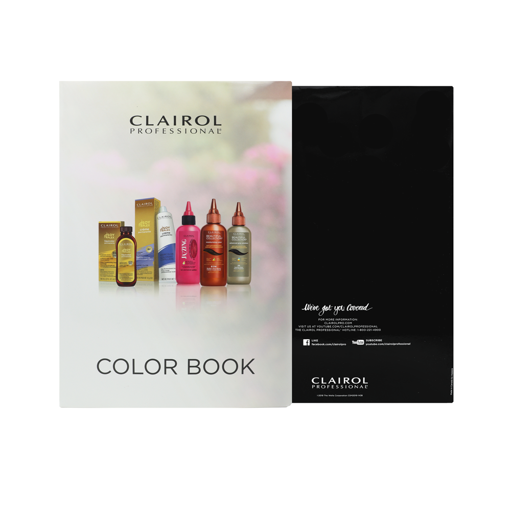 Clairol Professional Color Swatch Book - White