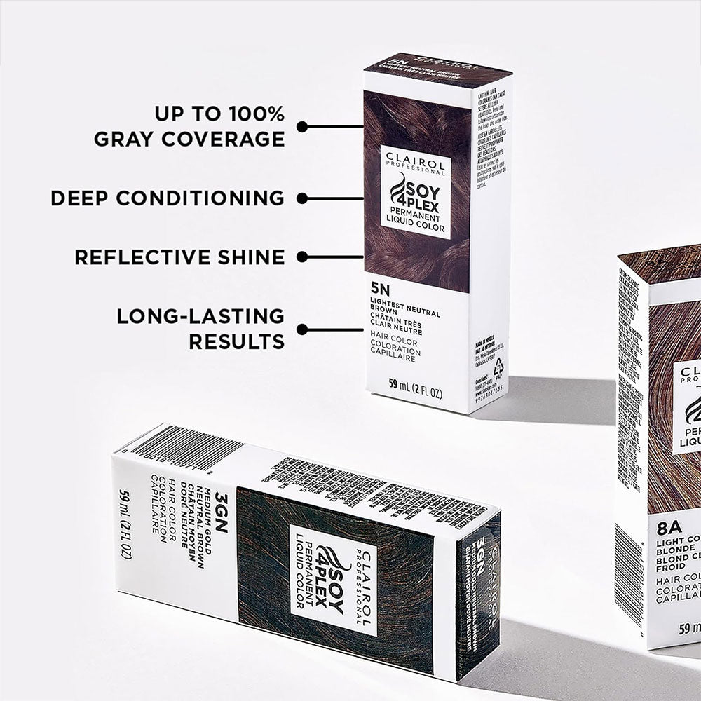 Clairol Professional Soy4Plex Permanent Liquid Color