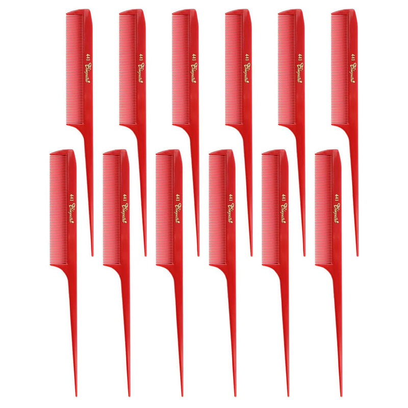Cleopatra Red Rat Tail Combs 