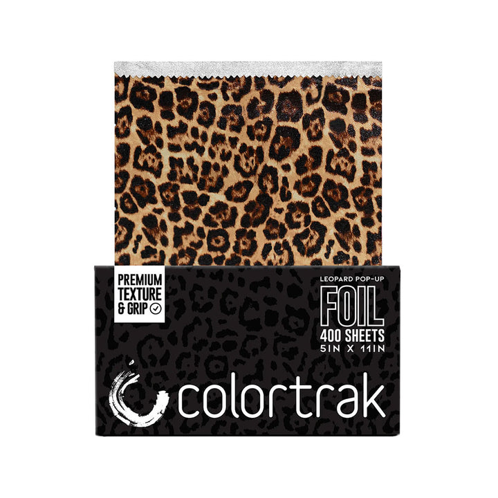 Colortrak Leopard Pop-Up Hair Foil - 5" x 11" - 400ct