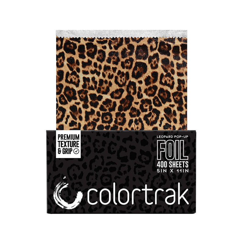 Colortrak Leopard Pop-Up Hair Foil - 5" x 11" - 400ct