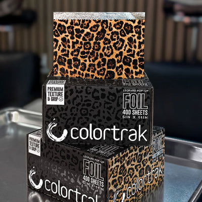 Colortrak Leopard Pop-Up Hair Foil - 5" x 11" - 400ct