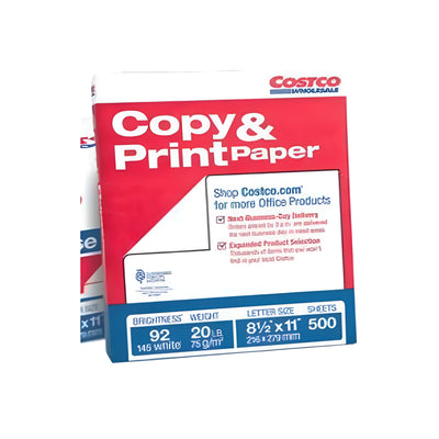 Copy and Print Paper, White 1 Ream, 500 Sheets