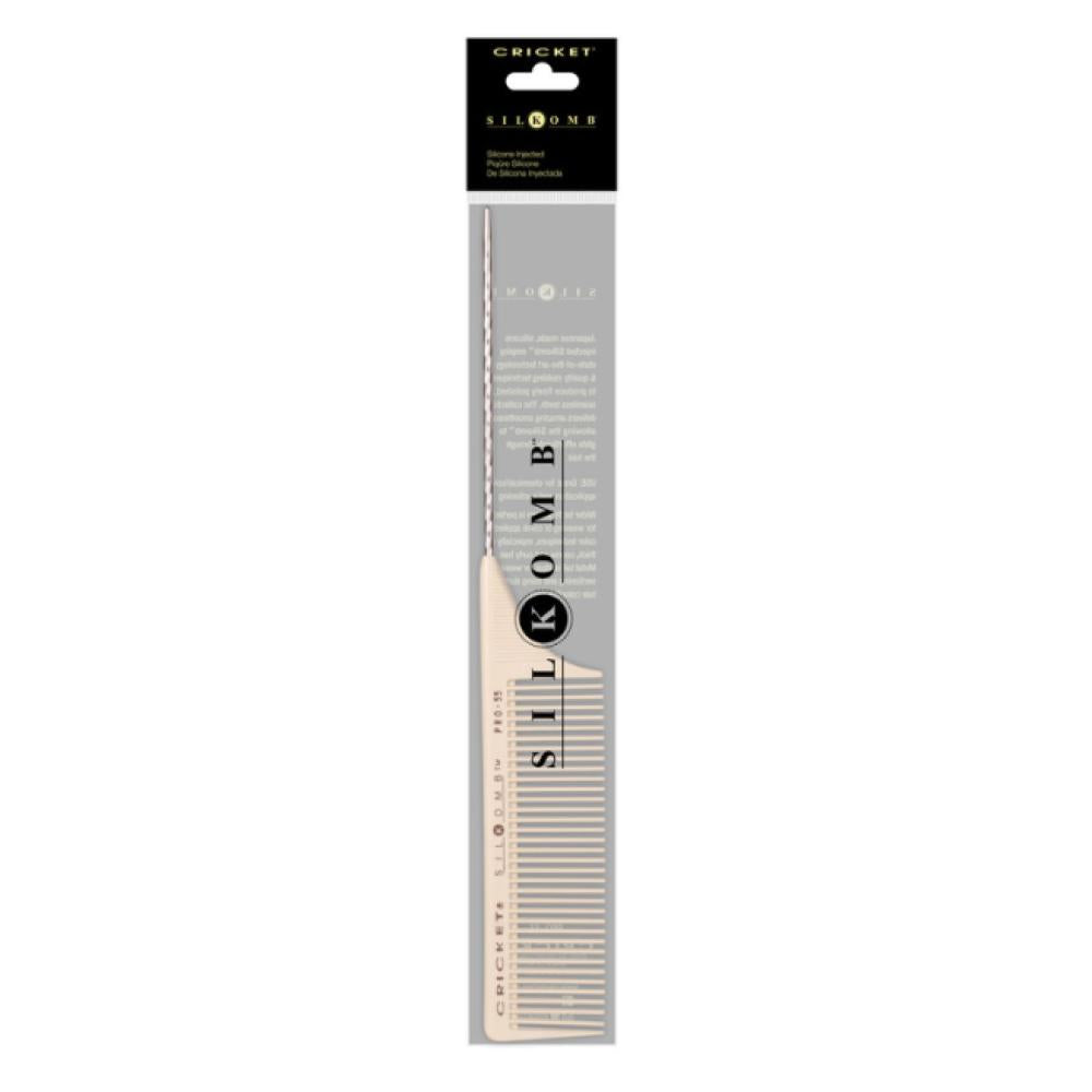Cricket Silkomb Pro-55 Wide Tooth Rattail Comb