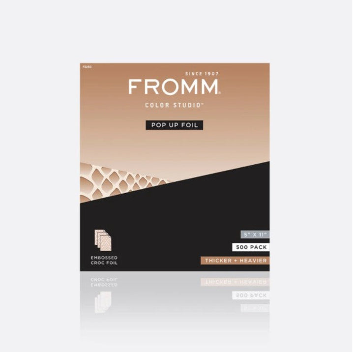 Packaging of FROMM Color Studio Pop Up Foil on a white background