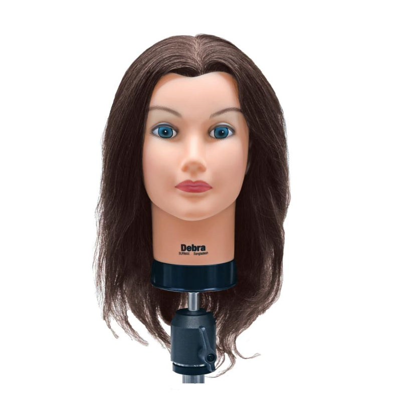 Celebrity Debra Cosmetology Human Hair Manikin